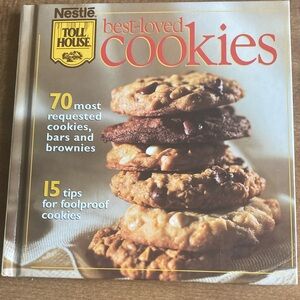 Nestle cookie cookbook Yellow and Red Kitchen Cookbook